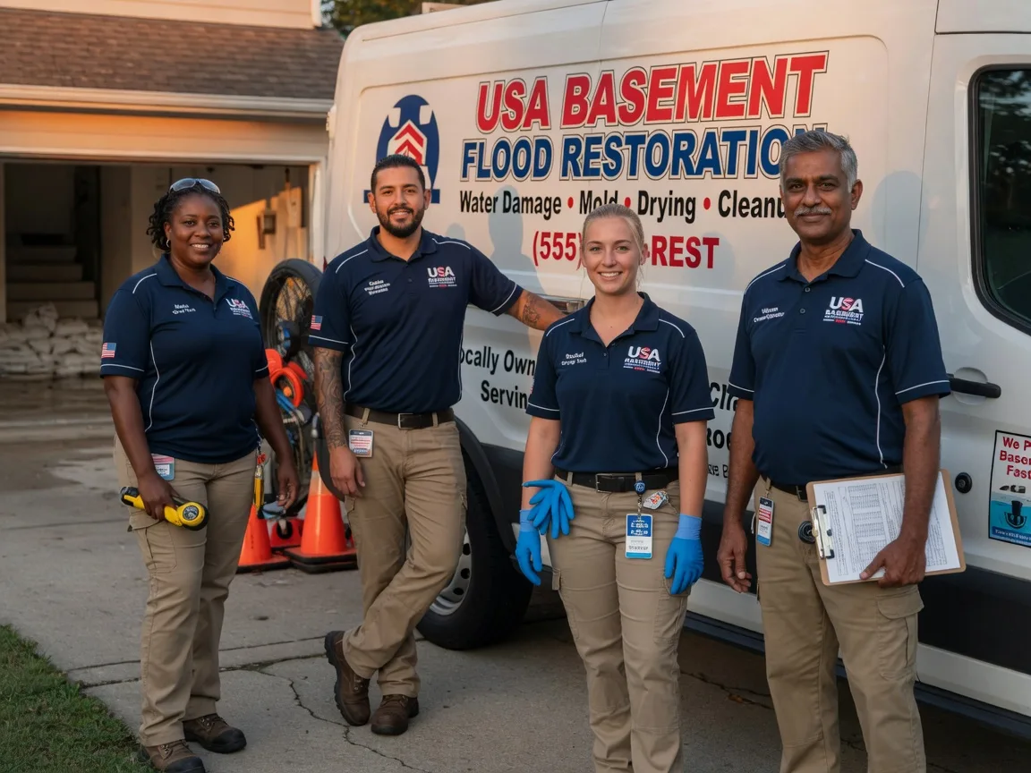 Basement Flood Cleanup company in Warren, TX