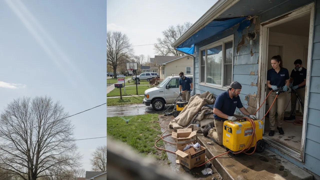 Basement Flood Cleanup in Warren, TX near me